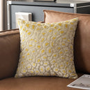 Ljojo 3D Leopard Print Sherpa Pillow Cover 18x18 Inch in Various Colors