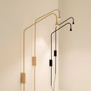 Ljojo Minimalist Aluminium Rotatable Wall Light Modern Sconce Indoor Lighting