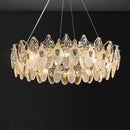 Italian Postmodern Glass Pendant Light Fixture by Ljojo - Elegant Feather Design for Luxurious Living Spaces