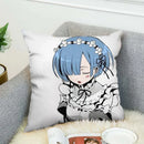 Ljojo 45x45 Cushions Covers for Bed Pillows, Sofa Anime Body Home Decor