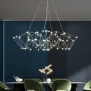 Ljojo Modern Minimalist LED Pendant Light Star Sky Chandelier for Living Room Home Decor