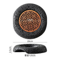 Ljojo Meteorite Texture Dining Plate Set for Sushi, BBQ, Japanese Cuisine & Desserts