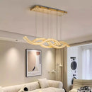 Ljojo Luxury Crystal Chandelier Pendant Light for Living and Dining Room Décor
