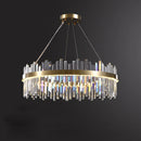LED Modern Gold Crystal Chandelier - Designer Hanging Lamp by Ljojo