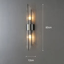 LED Crystal Wall Lamp Light: Luxury Modern Nordic Sconces for Home Decor by Ljojo