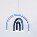 Italy Minimalist LED U-shaped Rainbow Chandelier by Ljojo - Stylish Ceiling Pendant Light