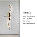 Ljojo LED Wall Lights in Black Gold White for Bedroom Corridor Balcony