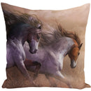 Animal Horse Printed Cushion Cover by Ljojo - Sofa Decor Pillowcase