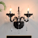 Crystal Wall Lamp Contemporary Elbow Design by Ljojo