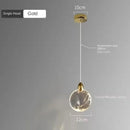 LED Crystal Chandelier Luxe Bedside Lamp by Ljojo: Light Decoration with Hanging Appeal