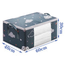 Ljojo™ Quilt Clothes Storage Bag: Big Capacity, Moisture Proof, Dustproof Organizer