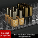 Ljojo™ Supermarket Shelf Pusher Propeller Display Rack for Lipsticks, Nail Polish, and Perfume