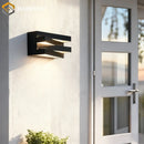 LED Outdoor Square Wall Lamp Modern Garden Lighting by Ljojo