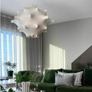 Unique Wabi-Sabi LED Ceiling Chandelier Lamp Modern Silk Pendant Light by Ljojo