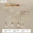 K9 Crystal Dining Chandeliers Gold Wire Hanging Ceiling Lights For Bedroom Decor by Ljojo