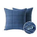 Ljojo 45x45cm Christmas Red Waterproof Pillowcase Farmhouse Cushion Covers