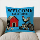 Cozy Country Decor Pillow Cover by Ljojo: Perfect for Sofa, Bedroom & Car