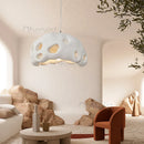 Nordic Wabi Sabi Creamy Pendant Lamp LED Chandelier Home Decor - Ljojo