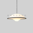 Ljojo Modern Acrylic UFO Pendant Chandelier for Indoor Decor