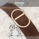 Ljojo Light Luxury Wool Blend Splicing Waist Pillow