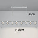 Ljojo Luxury Crystal Chandelier Pendant Light for Dining Room & Living Room Decor