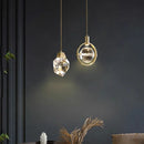 Ljojo Luxury Crystal Chandelier Pendant Light for Home Decor, Bedroom, Restaurant, Bar