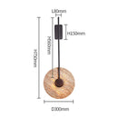 Ljojo Luxury Marble Wall Lamp Golden Copper Sunset Home Decor