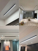 Ljojo Long Strip LED Ceiling Lights for Balcony, Aisle, Bedroom, and Kitchen