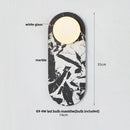 Ljojo Luxury Stone LED Wall Lights Wabi Sabi Sconce Applique Murale