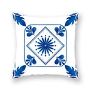 Geometric Mandala Flower Print Pillowcase for Home Decor by Ljojo