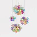 Nordic Glass Ball Chandelier for Dining Room and Bedroom Decor by Ljojo
