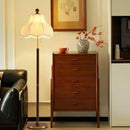 Ljojo Luxury Floor Lamp: American Retro Art LED Standing Light for Living Room