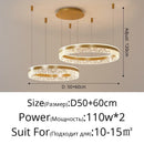 Nordic Luxury Design LED Crystal Chandelier for Home Decor by Ljojo