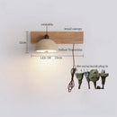 Ljojo LED Wall Lights: Mid Century Modern, Pull Chain Switch, Adjustable Angle, Living Room, Bedside Lamps
