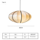 Wabi-sabi Japanese Style LED Ceiling Pendant Light Chandelier by Ljojo