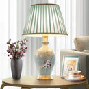 Ljojo Luxe Ceramic Table Lamp for Living Room & Bedroom décor