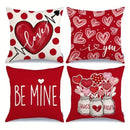Ljojo Love Bottle Pattern Pillowcase for Home Sofa Decor