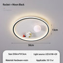 Astronaut LED Ceiling Light Space Children's Room Lamp Boy Bedroom Decor Ljojo