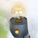 LED Night Light Battery Powered Retro Bulb Shape Lamp for Baby Room by Ljojo