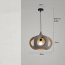 Wabi Sabi Resin LED Chandelier Minimalist Pendant Lamp - for Home Decor by Ljojo