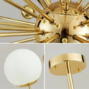 LED Pendant Light Modern Glass Gold Chandelier Luxury Bedroom Dining Room Lighting by Ljojo