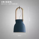 Ljojo Modern Adjustable Macaron E27 Pendant Light for Bedroom Kitchen Dining Table