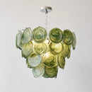 French Glass Chandelier Elegant Crystal Pendant Light for Living Room Dining Home Decor by Ljojo