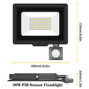 Ljojo™ Induction LED Flood Light with Adjustable PIR Sensor - Outdoor Floodlight