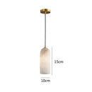 Cylindrical Natural Marble Wall Sconce for The Master Bedroom by Ljojo - Elegant Lighting Fixture for Dining Room & Kitchen