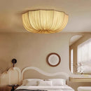 Nordic Wabi Sabi Fabric Pendant Light Chandelier for Living Room by Ljojo