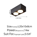 Ljojo 28W Angle Adjustable LED Ceiling Spot Light Surface Mount GX5.3 LED Lamp