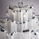 Italian Crystal Chandelier: Designer Luxury Pendant Light for Hotel Lobby by Ljojo