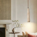 Ljojo Japanese Wabi-sabi Style Stone Art Pendant Chandelier - Bedroom Decor Lighting