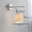 Ljojo LED Wall Lamp Nordic Bathroom Stair Light Iron Base Modern Design